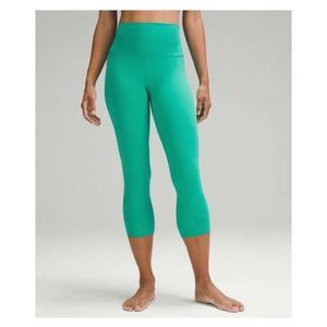 Lululemon Align High-Rise Lined Crop 23" Maldives Green Size 12